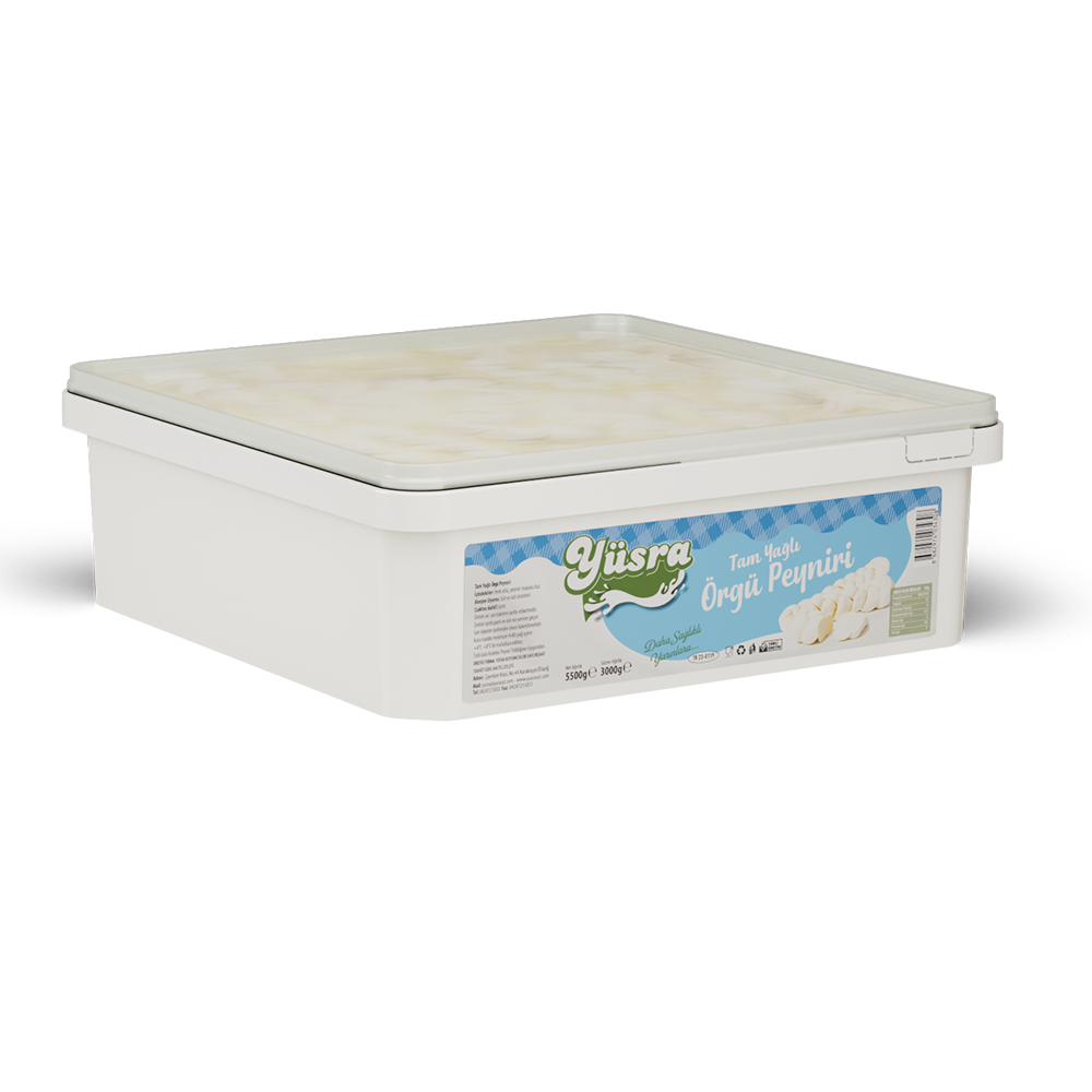 Tam Yağlı Örgü Peyniri Tava 3 Kg